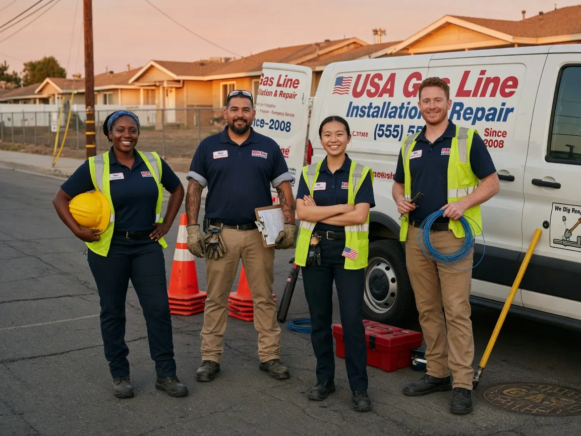 Gas Line Installation company in Poquoson, VA